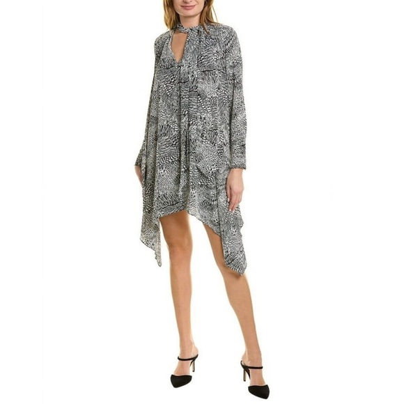 BCBGMaxAzaria Black and White dress NWT - Picture 1 of 9